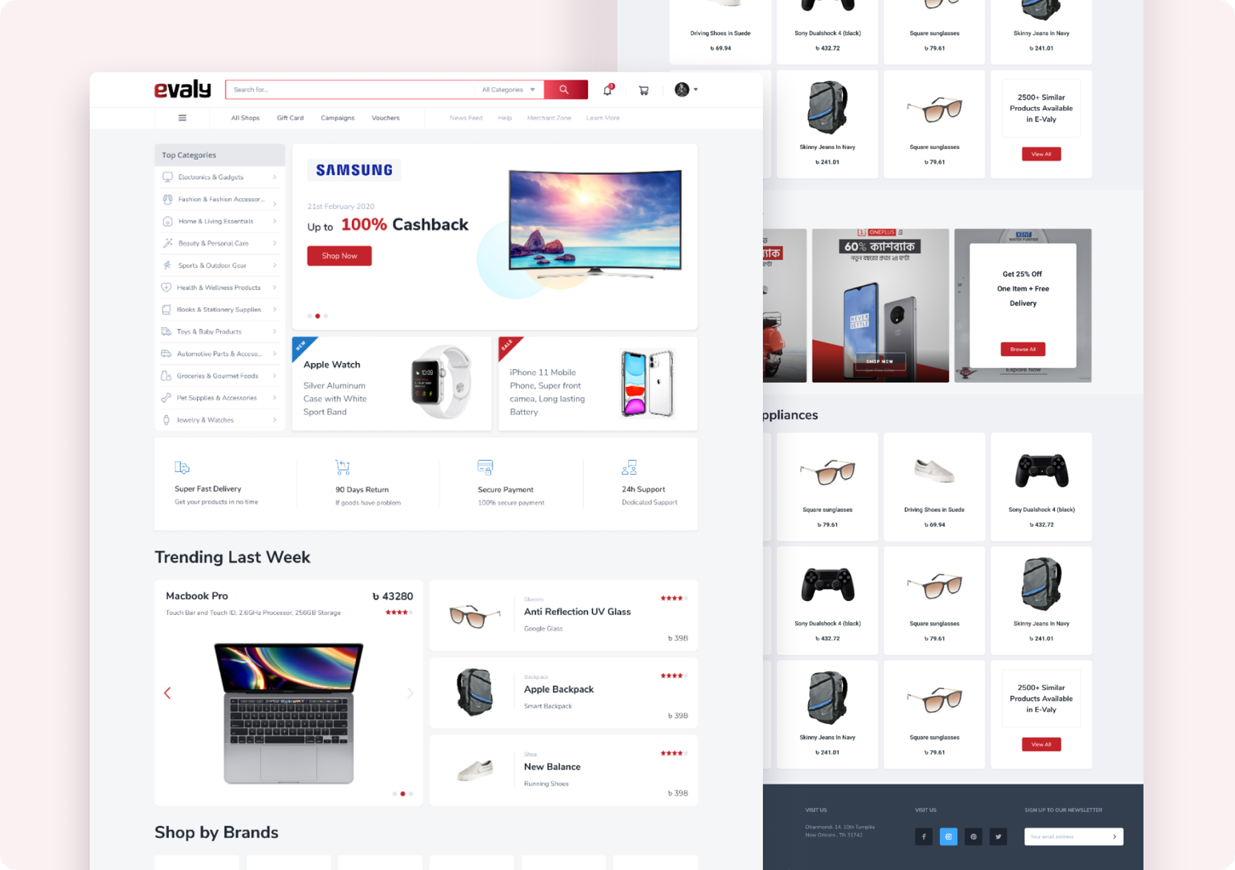 Evaly E-commerce Web App Redesign — improving conversion and checkout UX