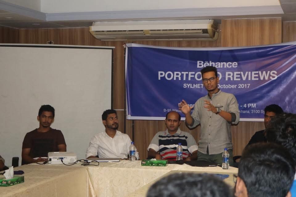 Behance Portfolio Reviews, Sylhet 2017